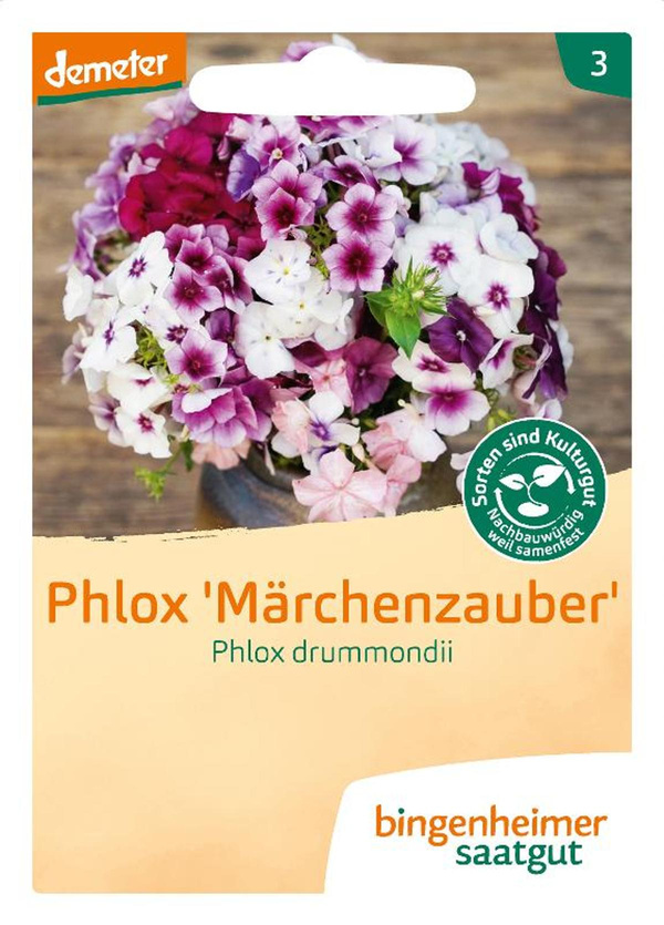 Produktfoto zu Saatgut Phlox "Märchenzauber"