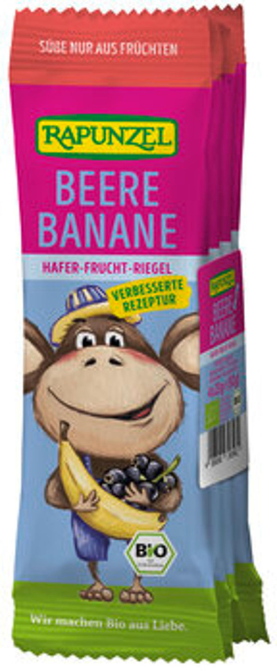 Produktfoto zu -15% Kinder Hafer-Frucht-Riegel Beere-Banane (4x23g) l MHD 11.4.26