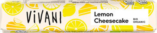 Produktfoto zu Lemon Cheesecake Schokoriegel (40g)
