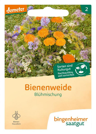 Produktfoto zu Saatgut Bienenweide-Blühmischung