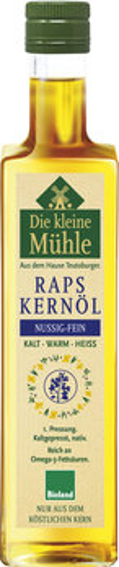 Produktfoto zu Rapskernöl Kalt-Warm-Heiss (0,5L)