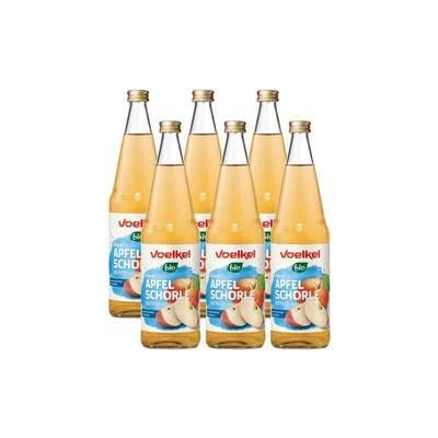 Produktfoto zu Heimische Apfelschorle klar (6x0,7L)