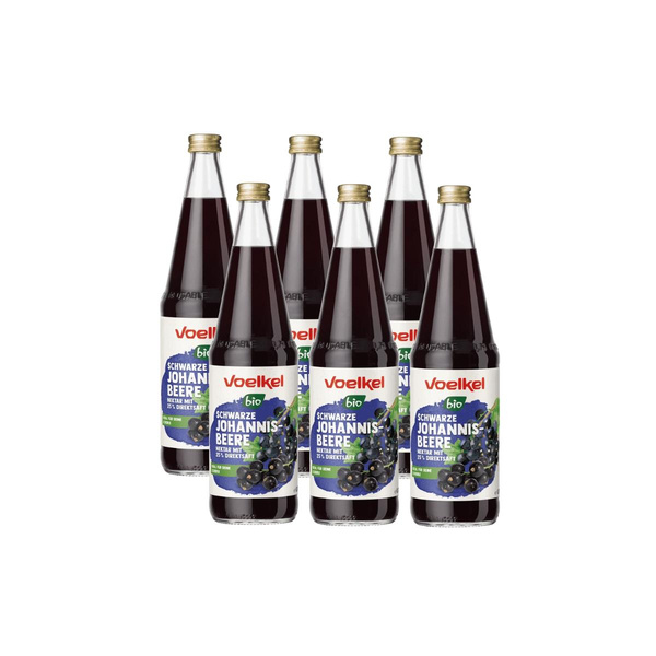 Produktfoto zu Schwarze Johannisbeere Nektar (6x0,7L)