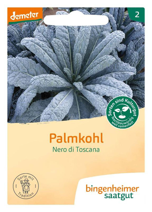 Produktfoto zu Saatgut Palmkohl_Schwarzkohl "Nero di Toscana"