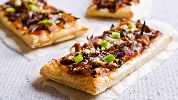 Rezeptbild für Schnelle Schalottentörtchen