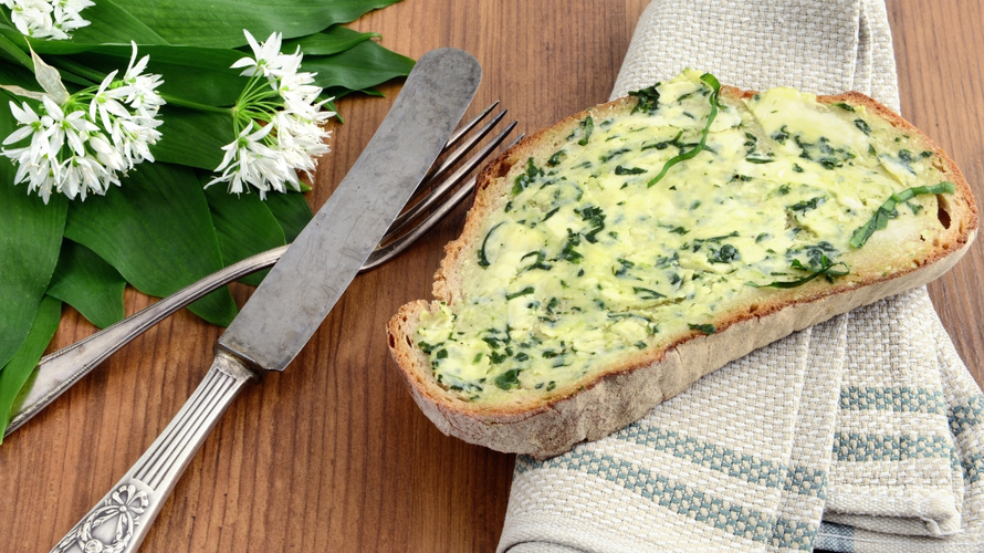 Rezeptbild für Bärlauch-Butter