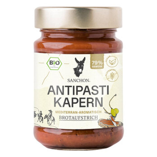Produktfoto zu Brotaufstrich Antipasti Kapern (190g)