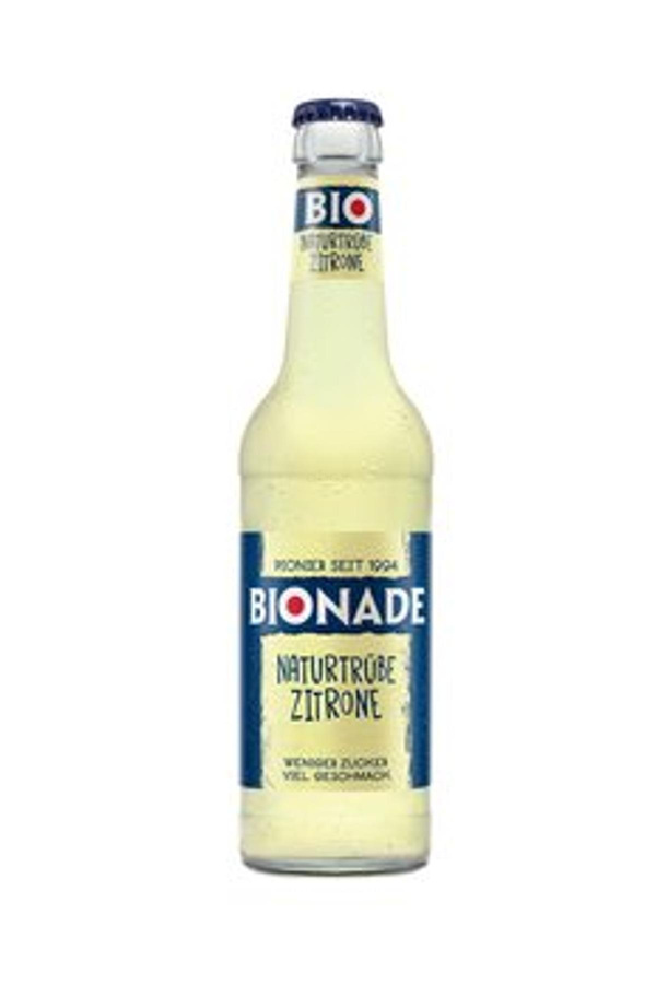 Produktfoto zu BIONADE naturtrübe Zitrone (0,33l)