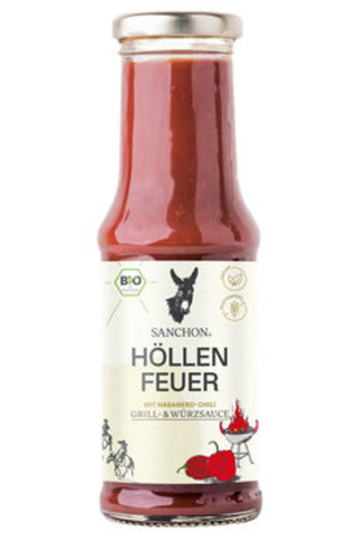 Produktfoto zu Grill- und Würzsauce Höllenfeuer (210ml)