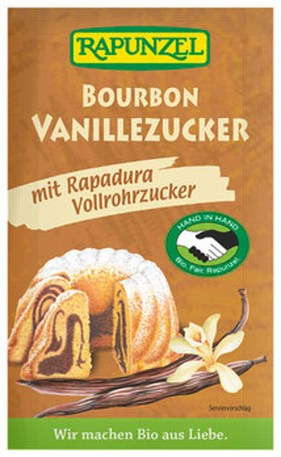 Produktfoto zu Bourbon Vanillezucker mit Rapadura (8g)