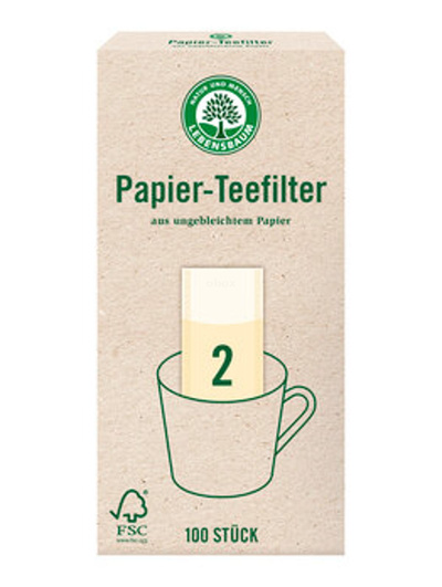 Produktfoto zu Teefilter Gr. 4 (100 St.)