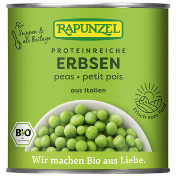 Produktfoto zu Erbsen in der Dose (340g)