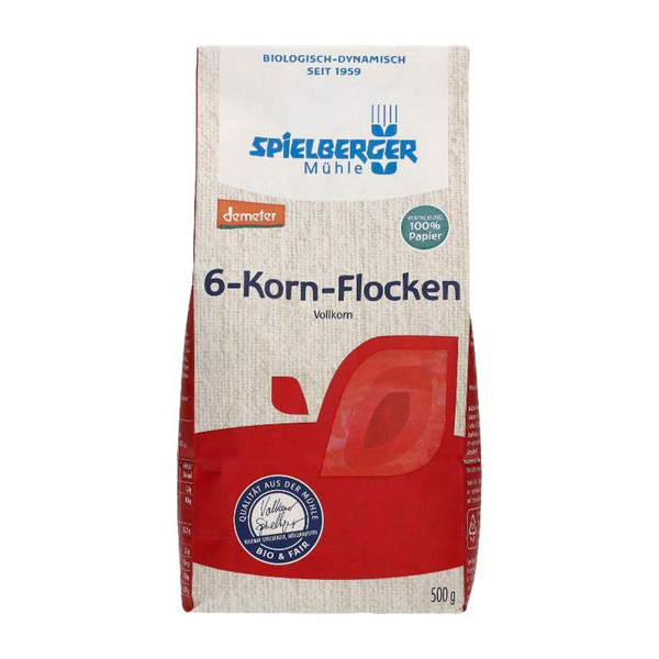 Produktfoto zu 6-Korn-Flocken (500g)