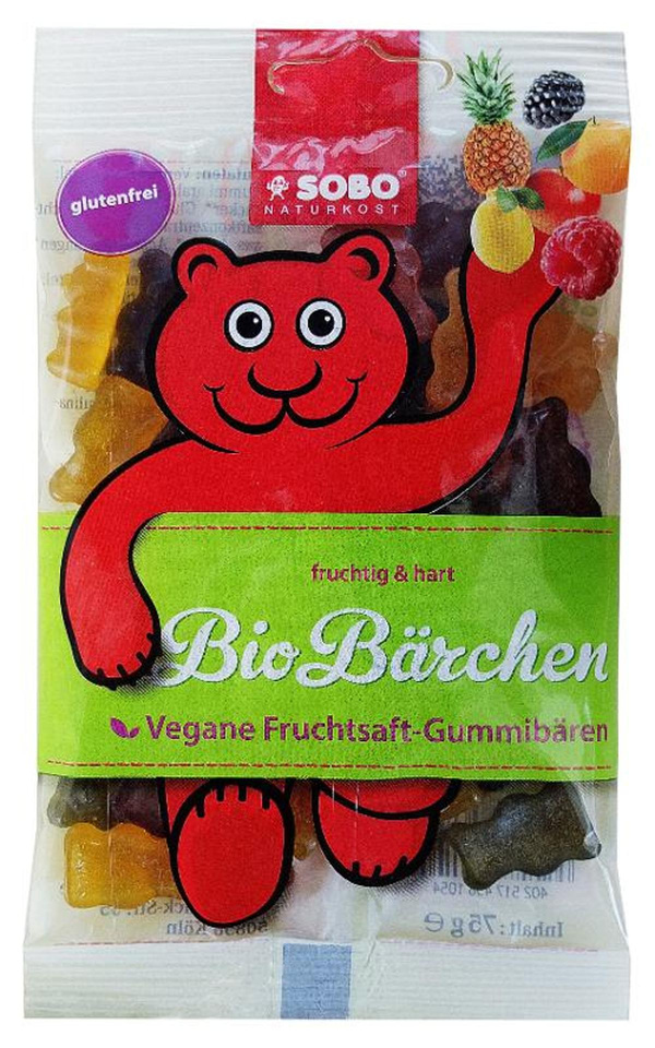 Produktfoto zu Bio Bärchen vegan (75g)