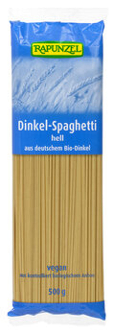 Produktfoto zu Dinkel-Spaghetti hell (500g)