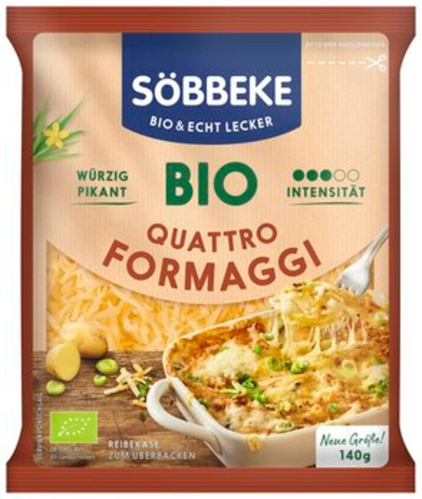 Produktfoto zu Reibekäse "Quattro Formaggi" (140g)
