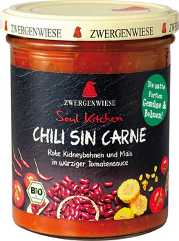 Produktfoto zu Soul Kitchen Chili Sin Carne (370g)