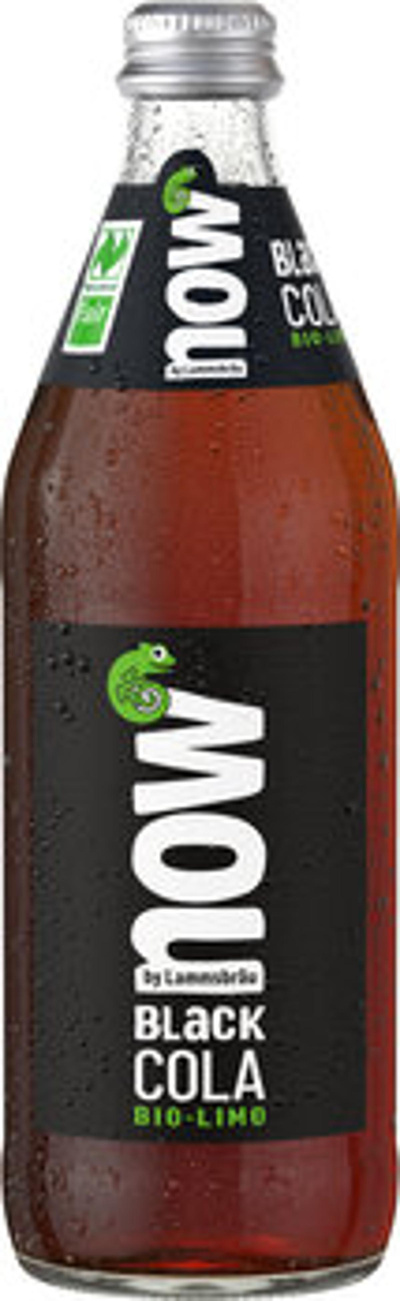 Produktfoto zu now Black Cola (0,5L)