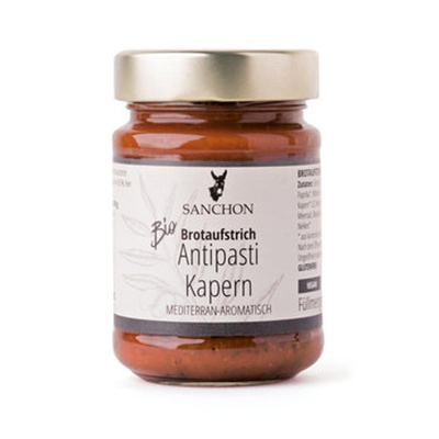 Produktfoto zu Brotaufstrich Antipasti Kapern (190g)