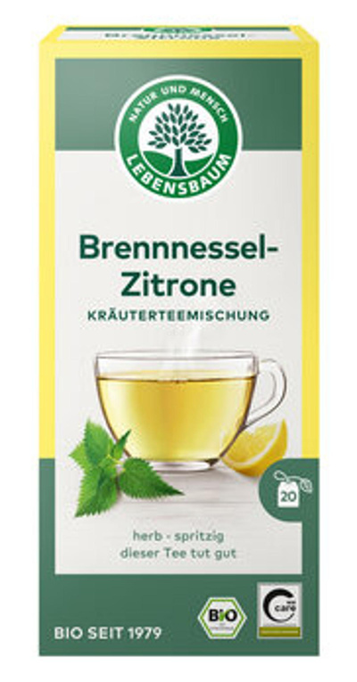 Produktfoto zu Brennessel-Zitrone (20x1,5g)