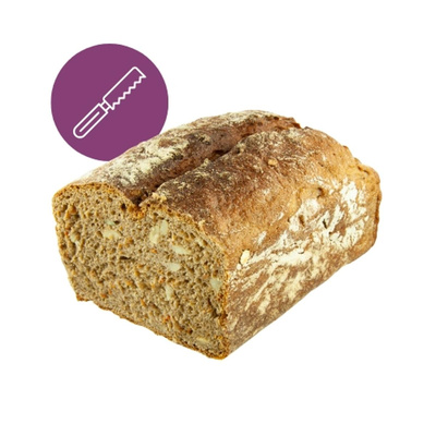 Produktfoto zu Cashew-Möhrenbrot, geschnitten (750g)