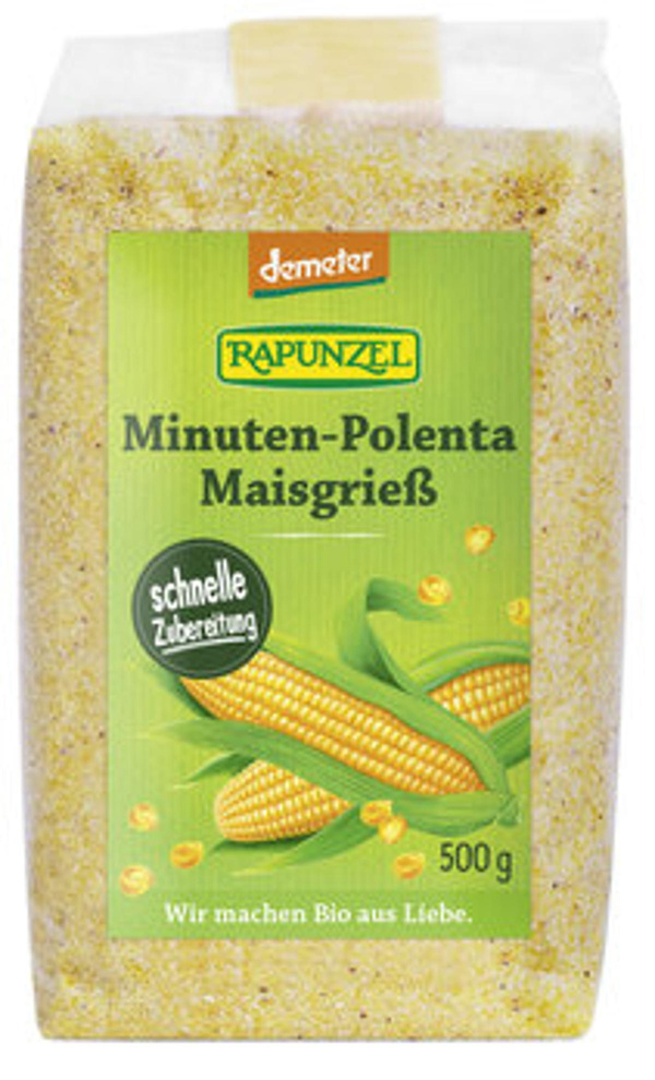 Produktfoto zu Minuten-Polenta Maisgrieß (500g)