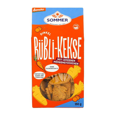 Produktfoto zu Dinkel-Rübli-Kekse (150g) - MHD 20.10.