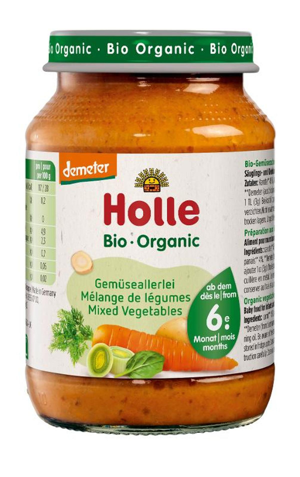 Produktfoto zu Holle Gemüseallerlei (190g)