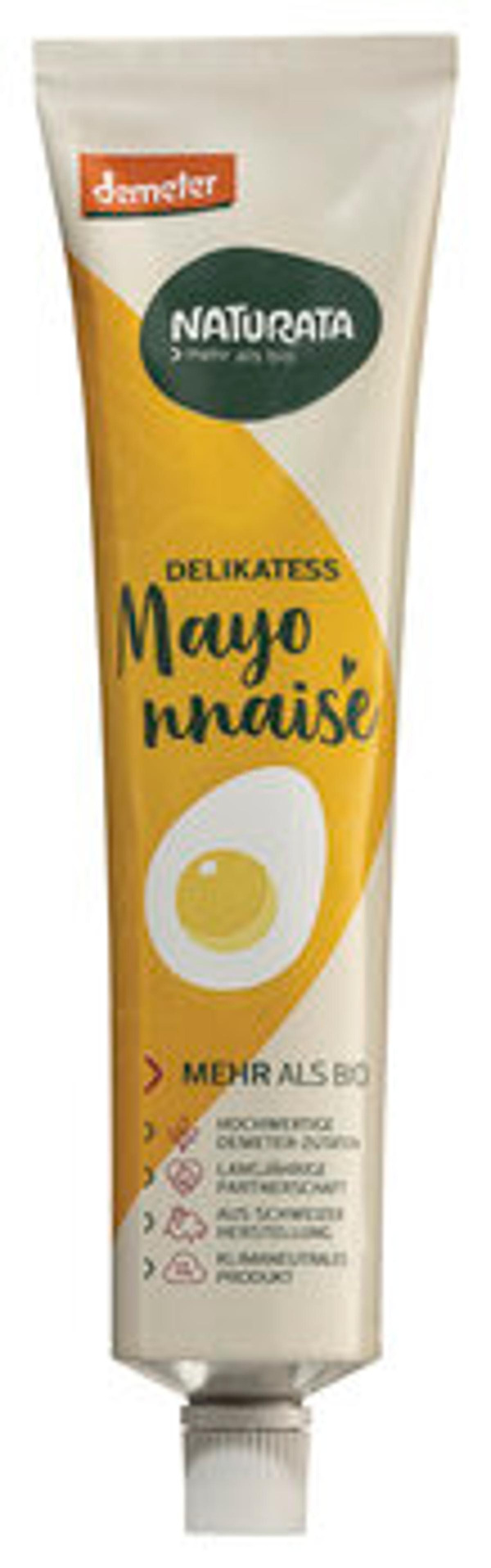Produktfoto zu Delikatess Mayonnaise  Tube (185ml)