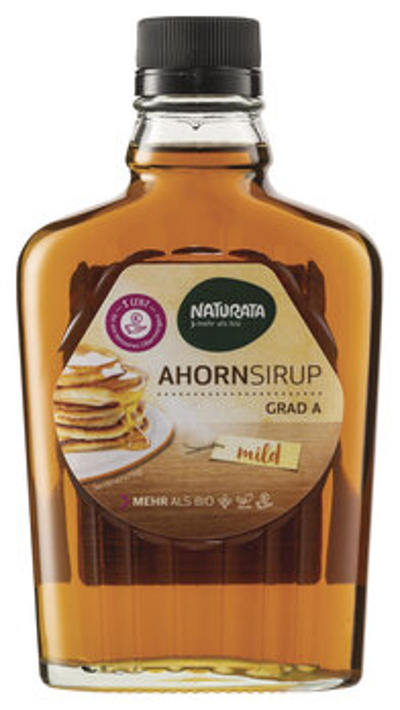 Produktfoto zu Ahornsirup Grad A, mild (250ml)