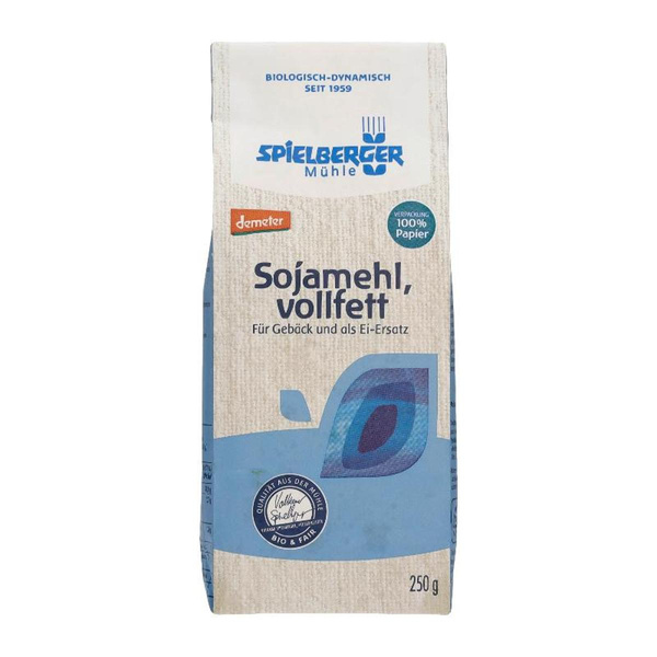 Produktfoto zu Sojamehl, Vollfett (250g)