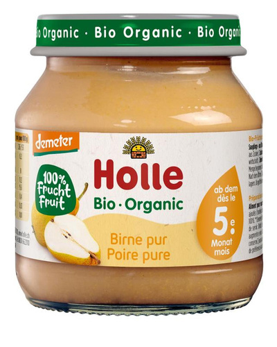 Produktfoto zu Holle Birne pur (125g)
