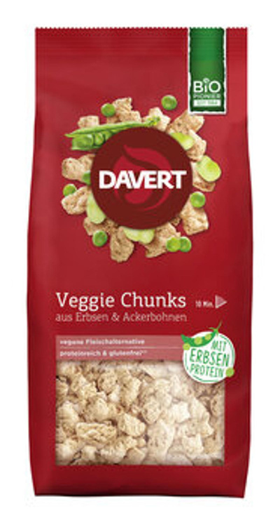Produktfoto zu Veggie-Chunks aus Erbsen (100g)