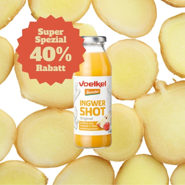 Produktfoto zu -40% Shot Ingwer (0,28L) l MHD 31.3.26