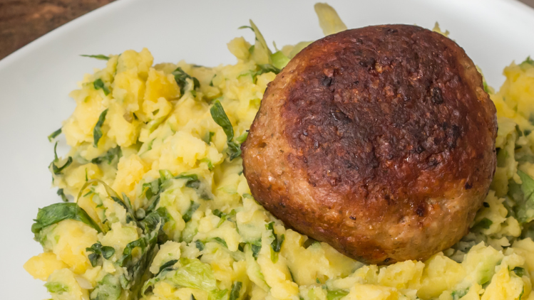 Rezeptbild für Endivienuntereinander (mit Frikadelle!)