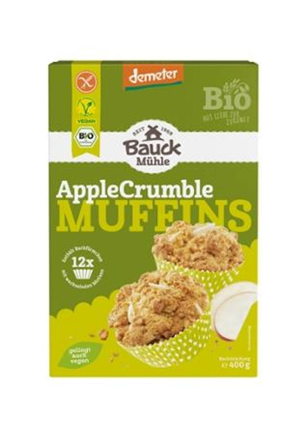 Produktfoto zu Apple Crumble Muffins Backmischung (400g)