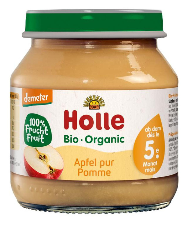 Produktfoto zu Holle Apfel pur (125g)