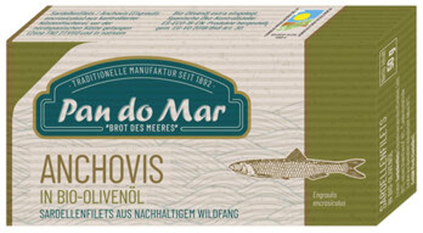 Produktfoto zu Anchovis in Olivenöl (50g)
