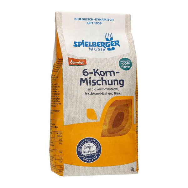 Produktfoto zu 6-Korn-Mischung (1kg)