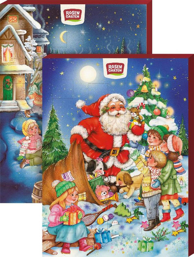 Produktfoto zu Schokoladen Adventskalender (75g)