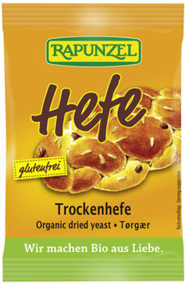Produktfoto zu Trockenhefe, glutenfrei (9g)