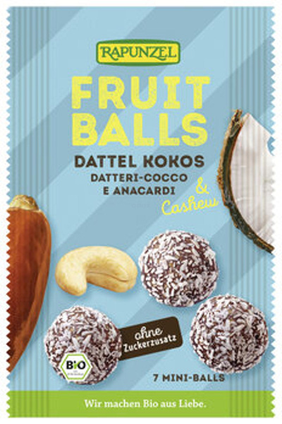Produktfoto zu Fruit Balls Dattel-Kokos & Cashew (49g)