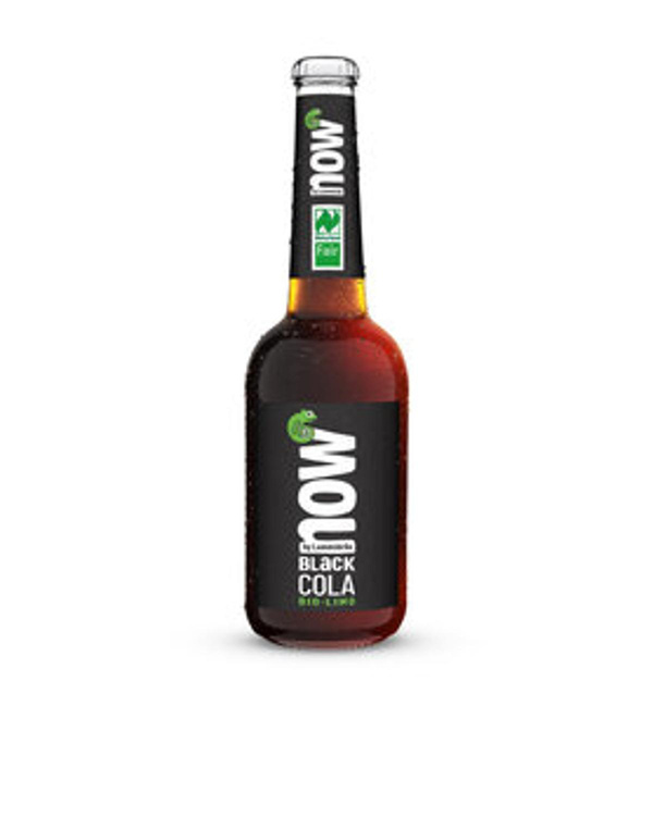 Produktfoto zu -10% now Black Cola (0,33L) l MHD: 12.25