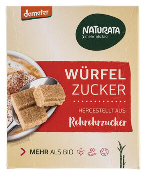 Produktfoto zu Würfelzucker aus Rohrohrzucker (500g)