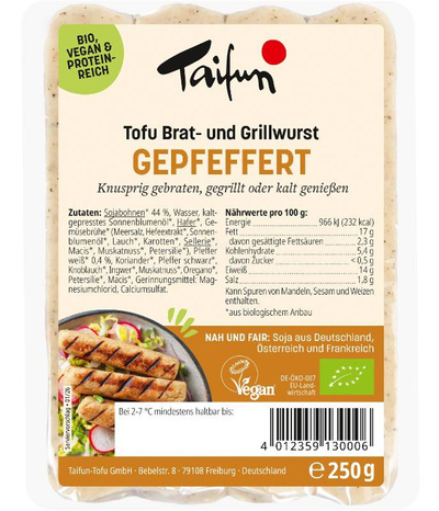 Produktfoto zu Tofu Grillknacker (250g)