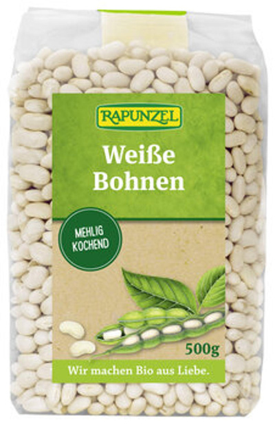 Produktfoto zu Weiße Bohnen (500g)