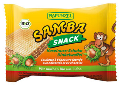 Produktfoto zu Samba Snack, Haselnuss-Schoko Schnitte (25g)