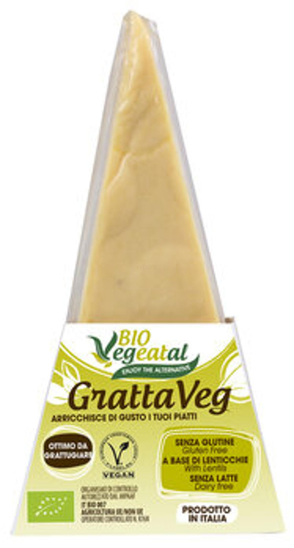 Produktfoto zu GrattaVeg Alternative zu Hartkäse am Stück (200g)