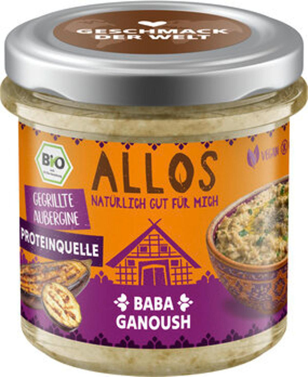 Produktfoto zu Brotaufstrich Geschmack der Welt Baba Ganoush (140g)