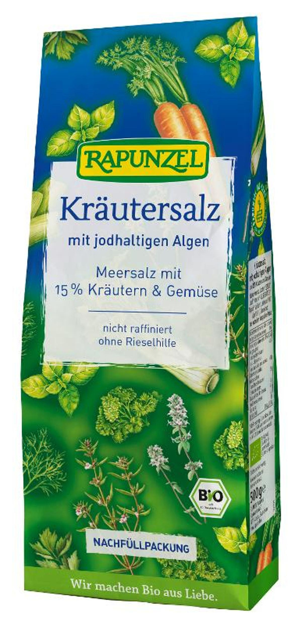 Produktfoto zu Kräutersalz, jodiert (500g)